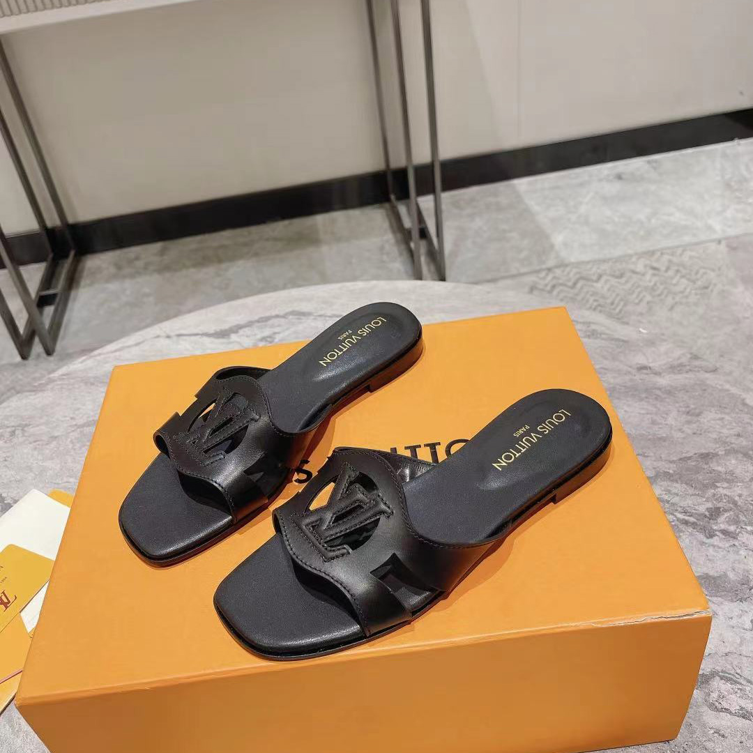 Louis Vuitton LV Isola Flat Mule   1ABP0E - DesignerGu