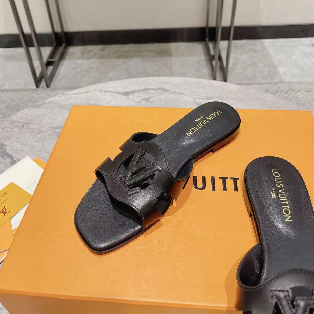 Louis Vuitton LV Isola Flat Mule   1ABP0E - DesignerGu