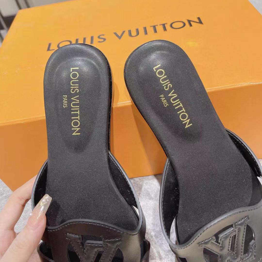 Louis Vuitton LV Isola Flat Mule   1ABP0E - DesignerGu