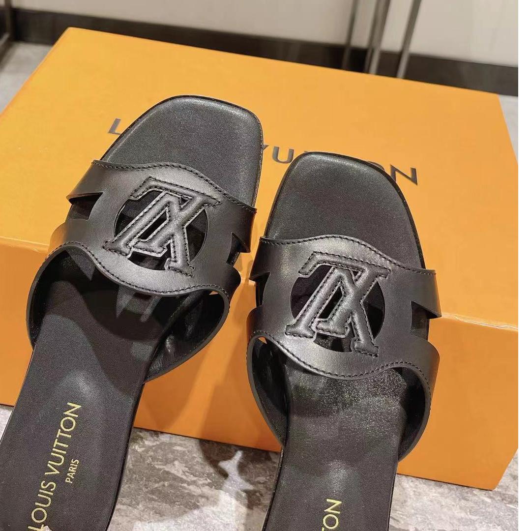 Louis Vuitton LV Isola Flat Mule   1ABP0E - DesignerGu