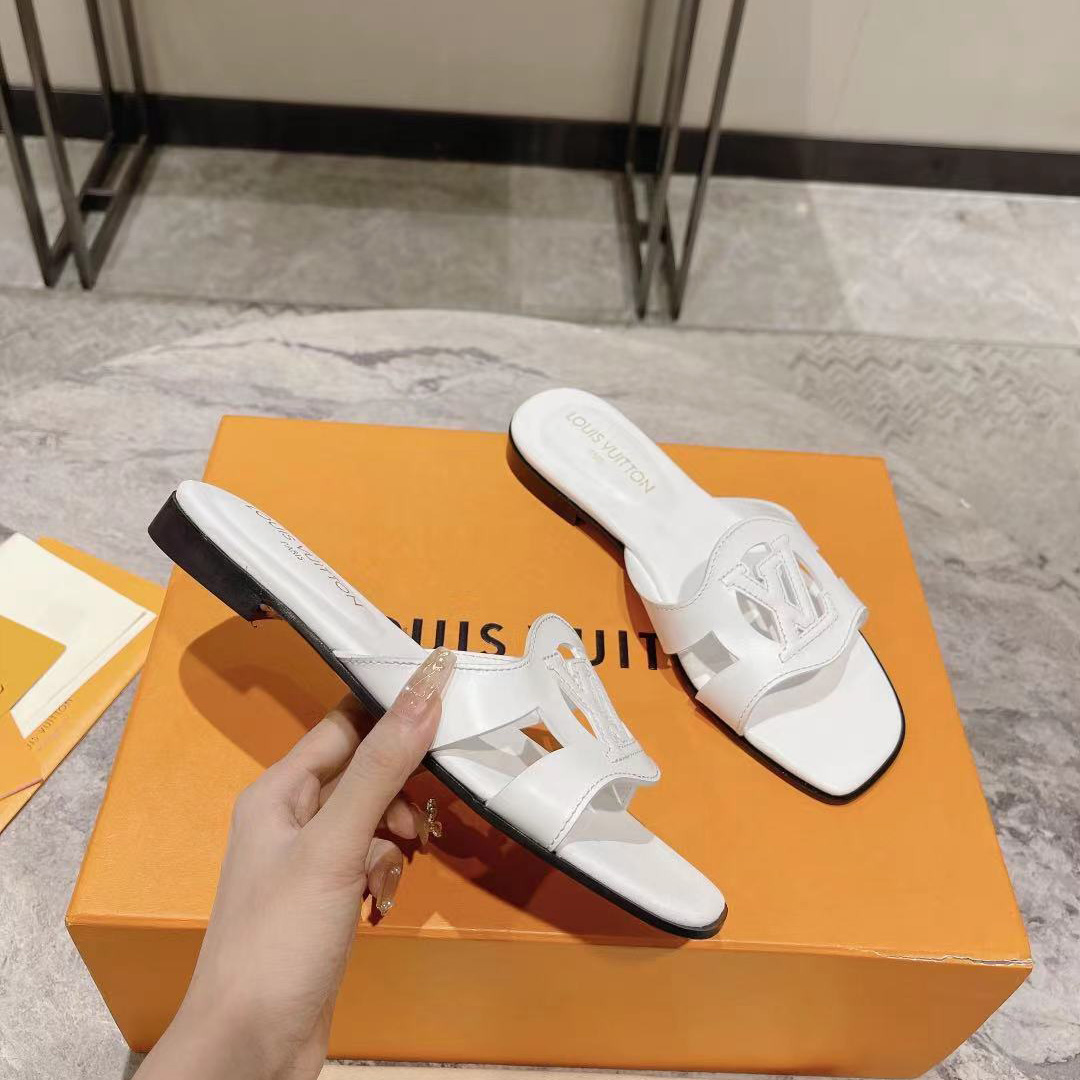 Louis Vuitton LV Isola Flat Mule   1ABOZK - DesignerGu