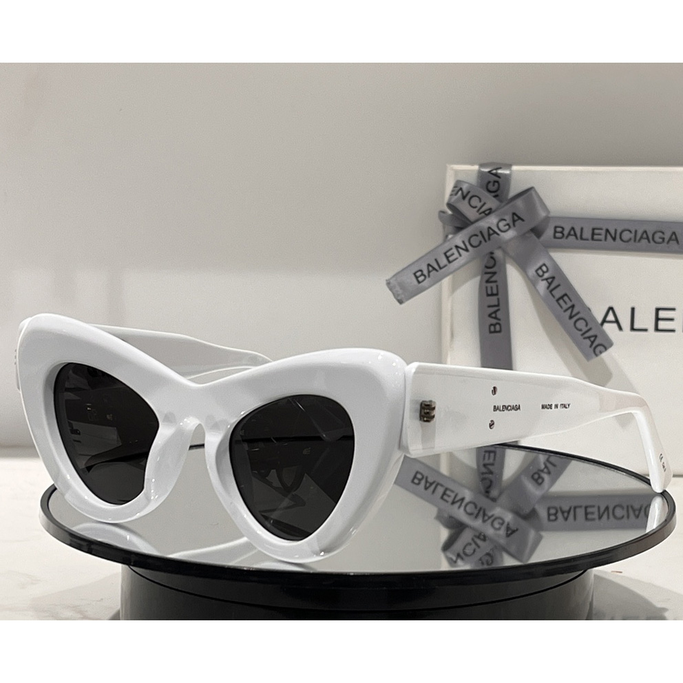 Balenciaga Cat-eye Logo-print Sunglasses    BB0204S - DesignerGu