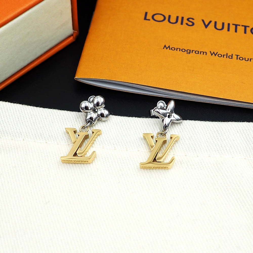 Louis Vuitton LV Iconic Flower Earrings    M01287 - DesignerGu