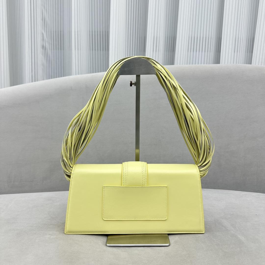 Jacquemus Le Bambino Long Ficiu Shoulder Bag(26-14cm) - DesignerGu