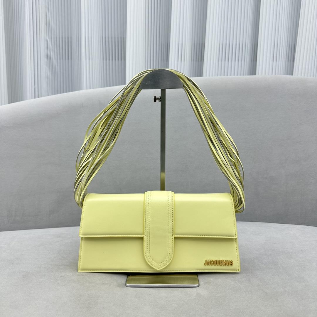 Jacquemus Le Bambino Long Ficiu Shoulder Bag(26-14cm) - DesignerGu