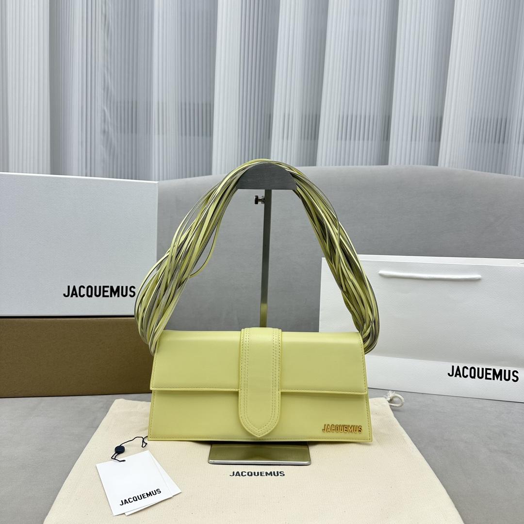 Jacquemus Le Bambino Long Ficiu Shoulder Bag(26-14cm) - DesignerGu