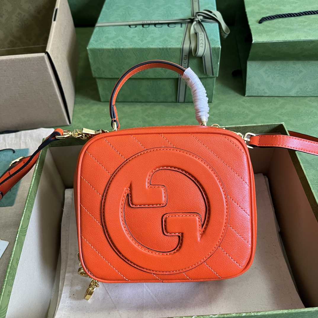 Gucci Blondie Top Handle Bag (17-15-9cm) - DesignerGu