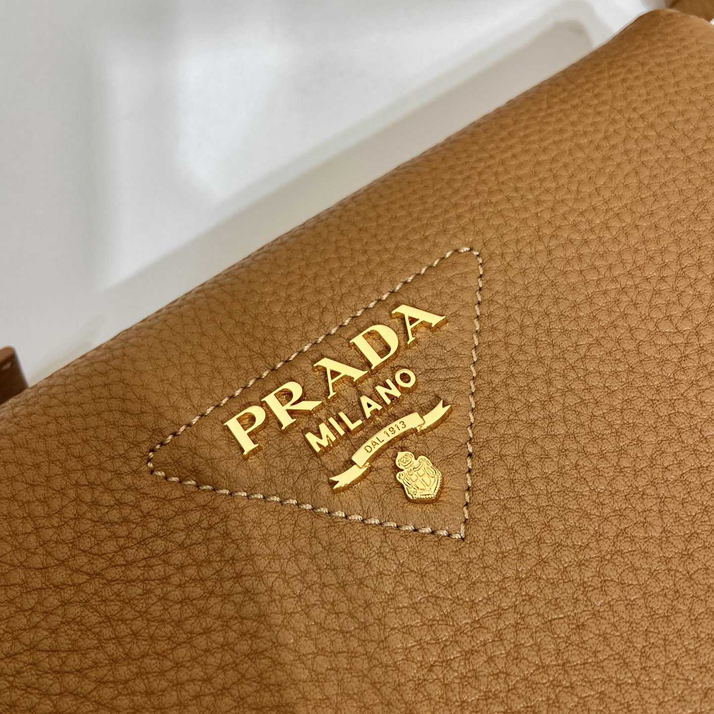 Prada Leather Shoulder Bag - DesignerGu