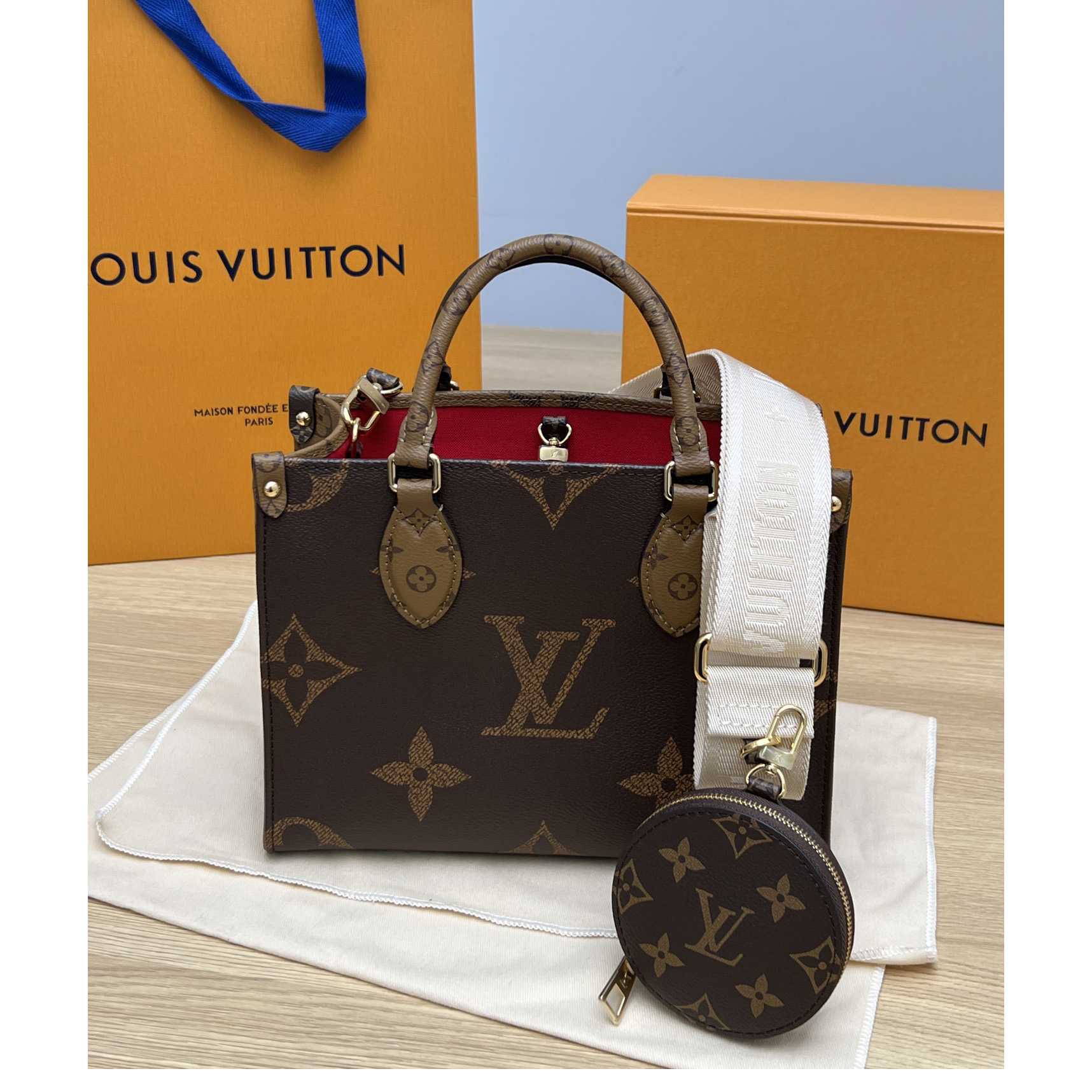 Louis Vuitton OnTheGo PM(25-19-11.5cm)     M46373 - DesignerGu