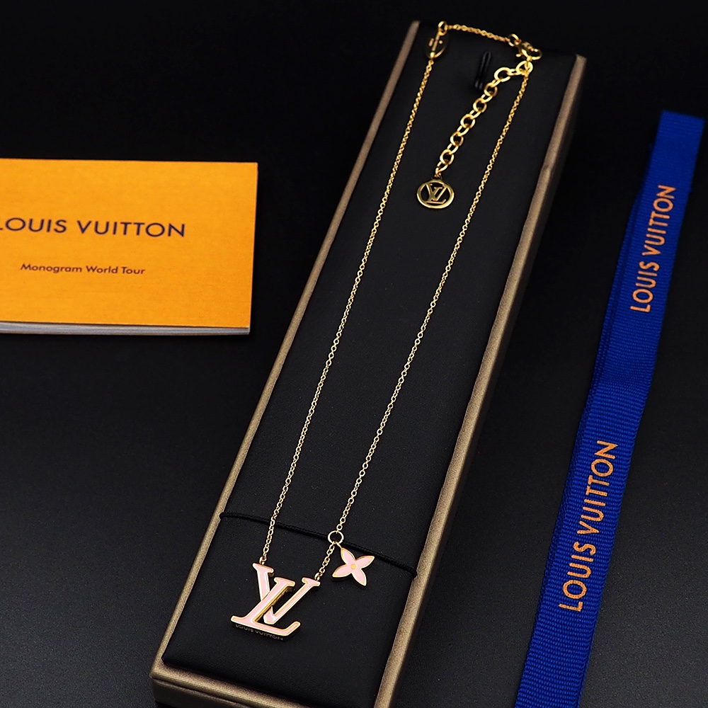 Louis Vuitton LV Iconic Enamel Necklace    M01215 - DesignerGu