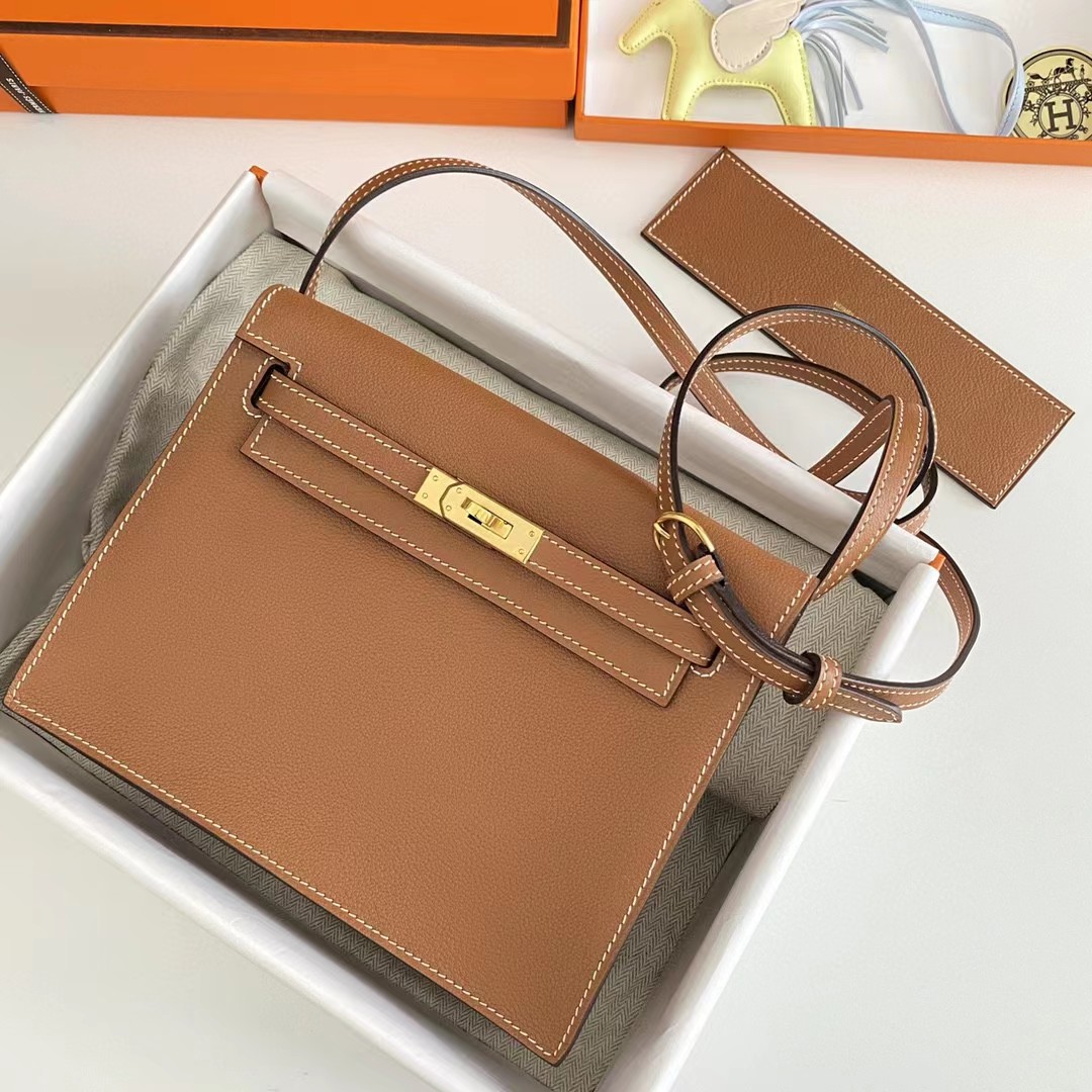 Hermes Kelly Mini Women Handbag(22-17-4cm ) - DesignerGu