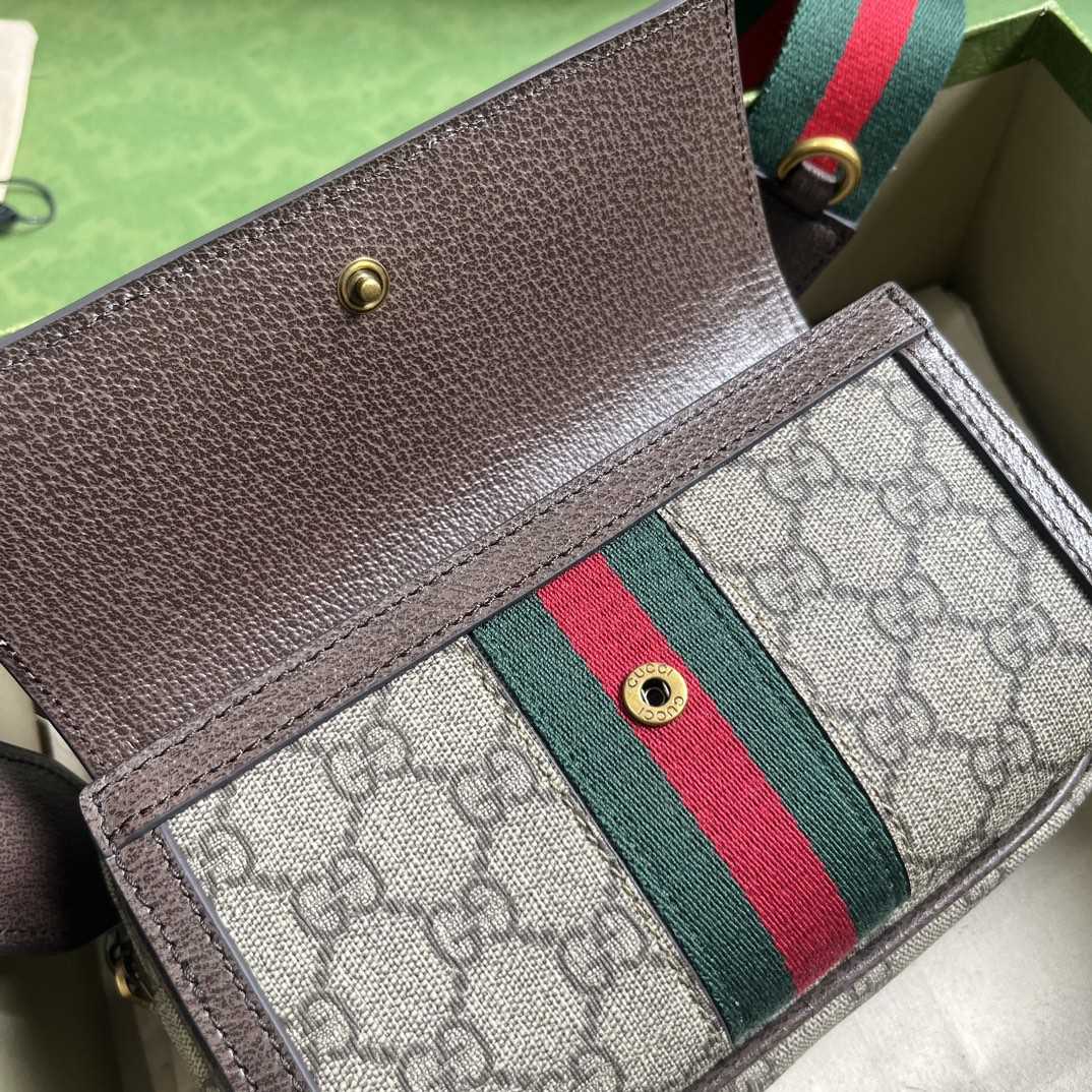 Gucci Ophidia GG Mini Bag(20-12.5-9cm)    - DesignerGu