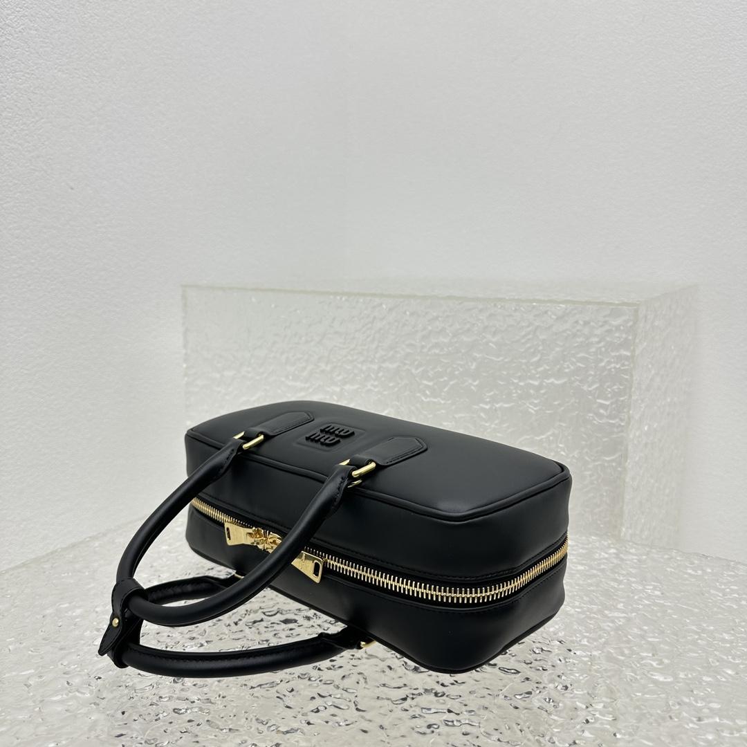 Miu Miu Leather Top-handle Bag - DesignerGu