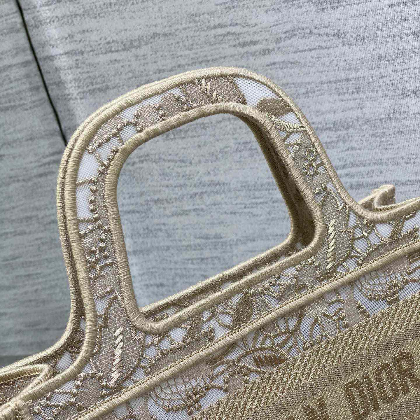 Dior Mini Dior Or Dior Book Tote - DesignerGu