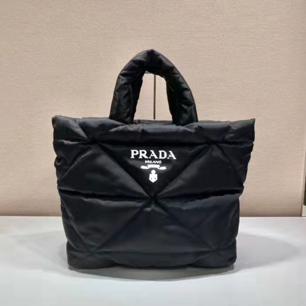 Prada Padded Re-Nylon Tote Bag - DesignerGu