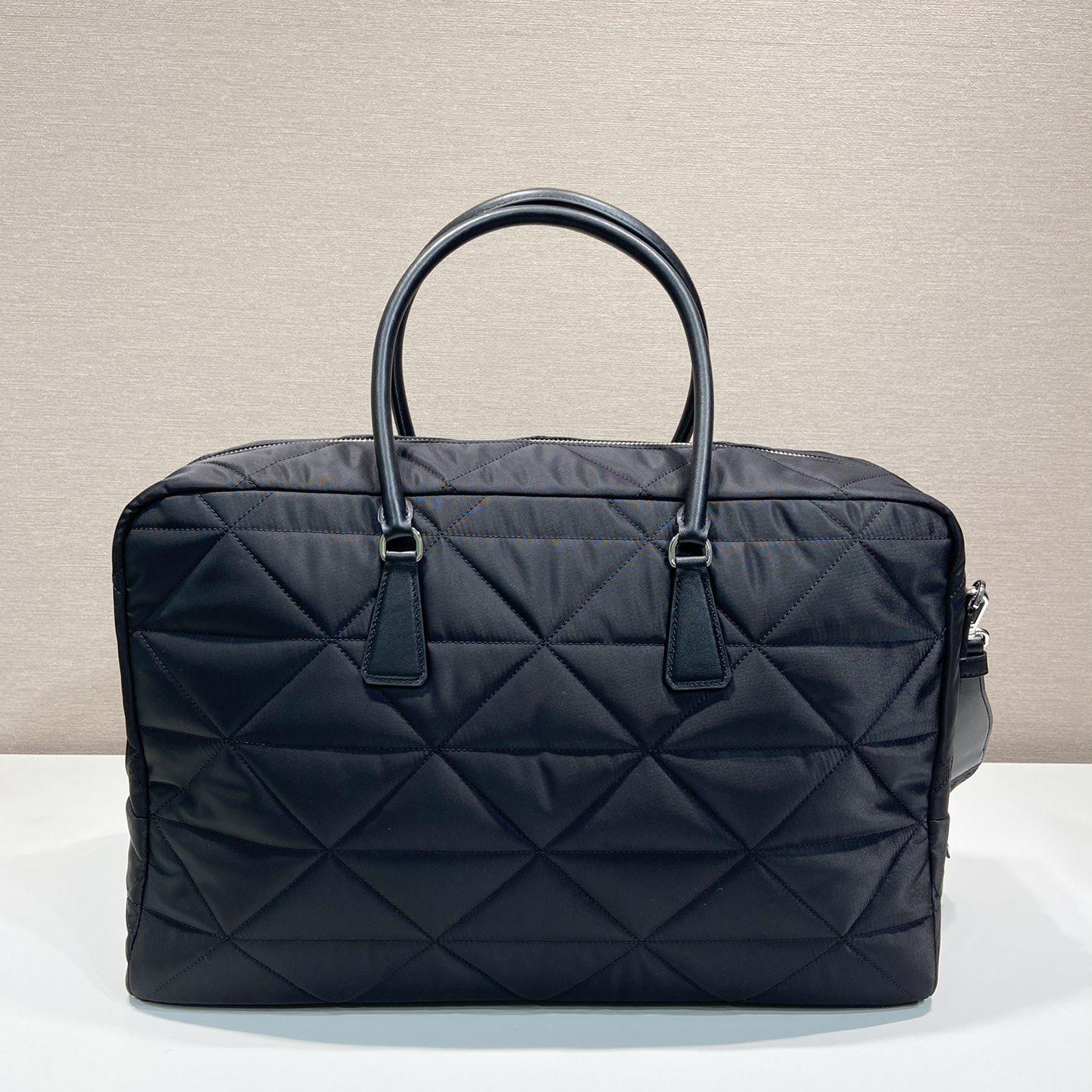 Prada Quilted Re-Nylon Travel Bag - DesignerGu