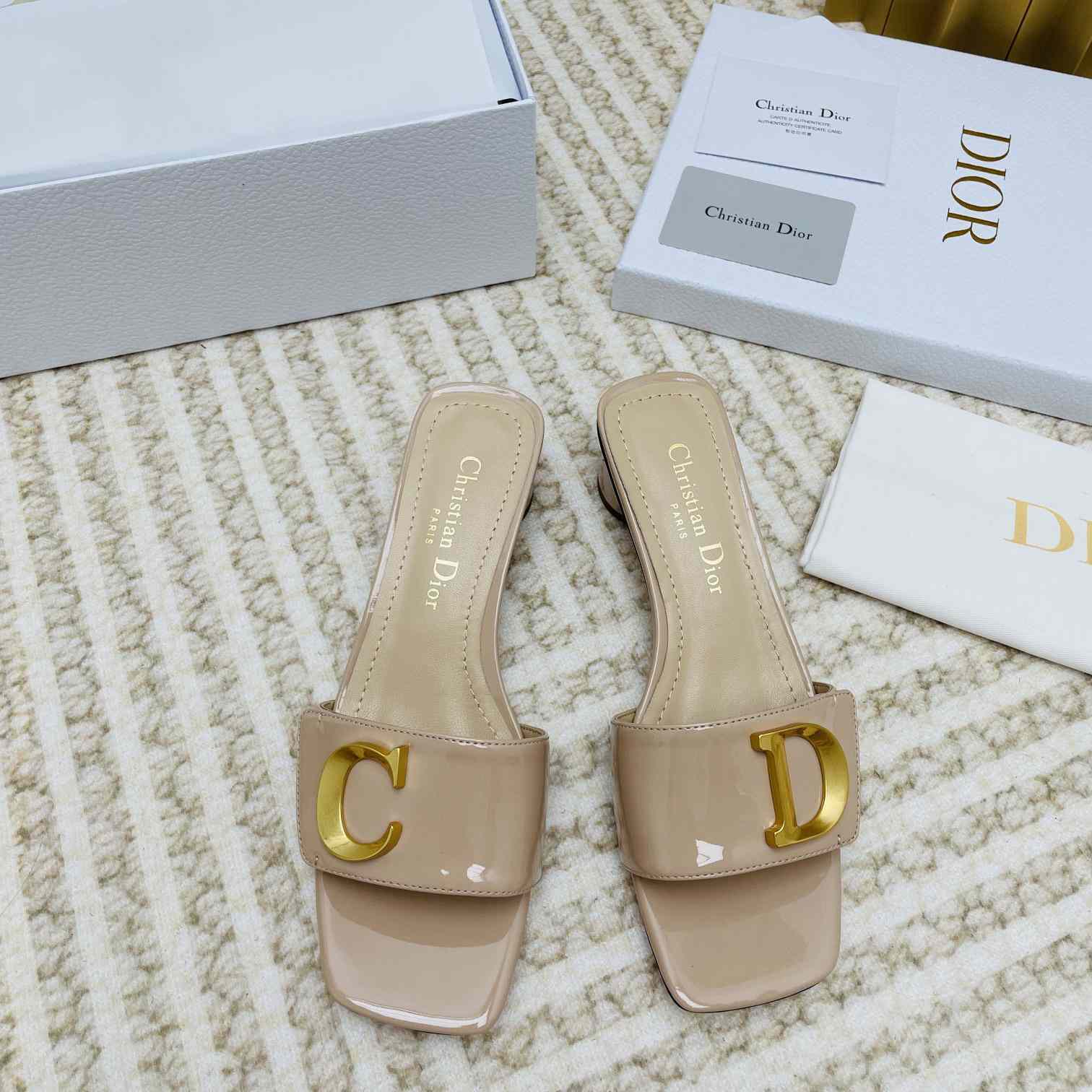 Dior C'est Dior Heeled Slide - DesignerGu