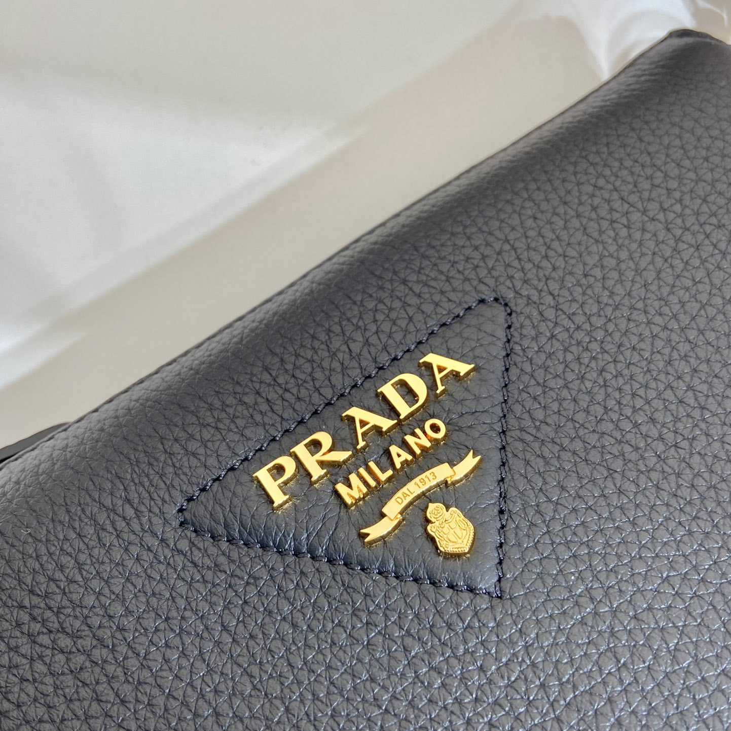 Prada Leather Shoulder Bag - DesignerGu