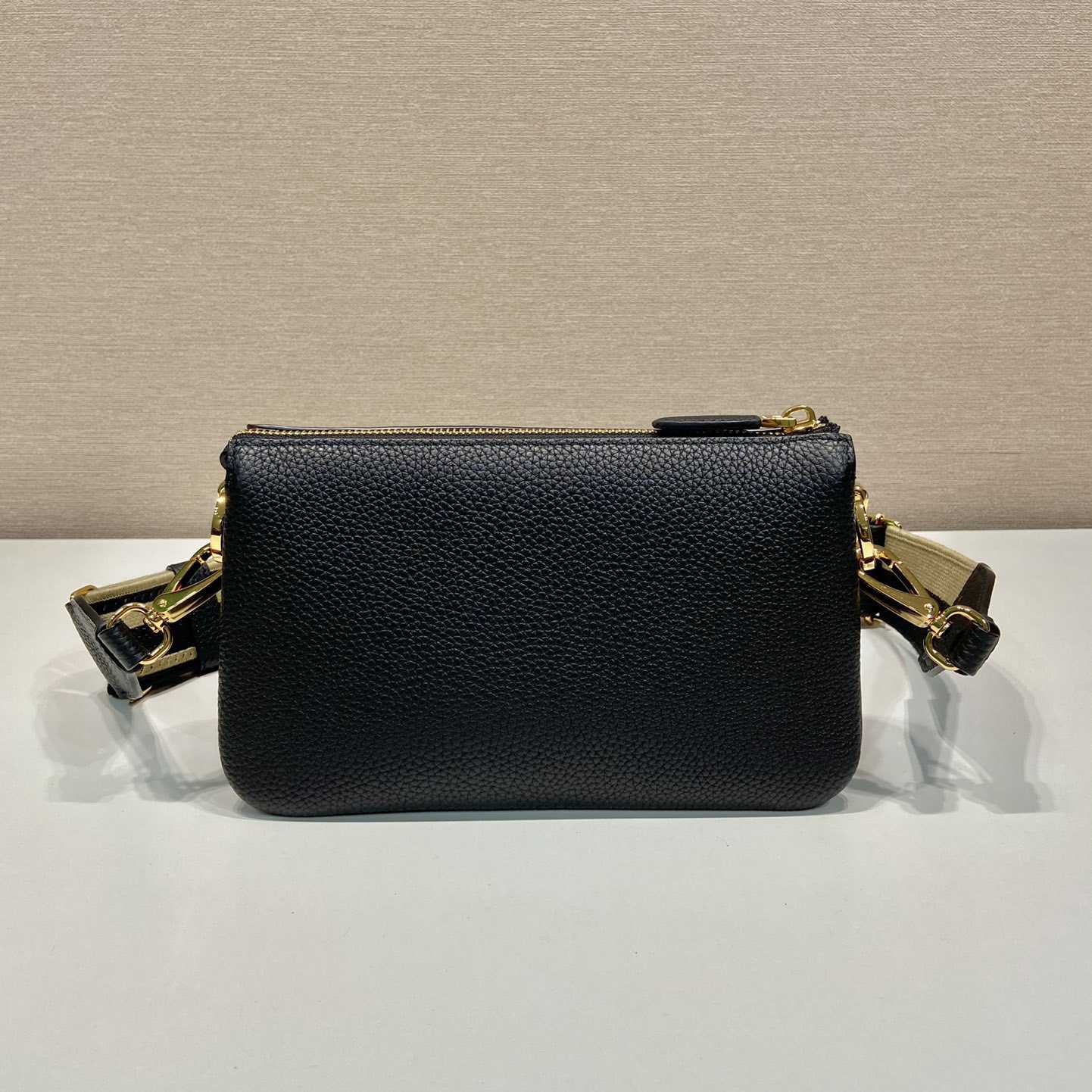 Prada Leather Shoulder Bag - DesignerGu