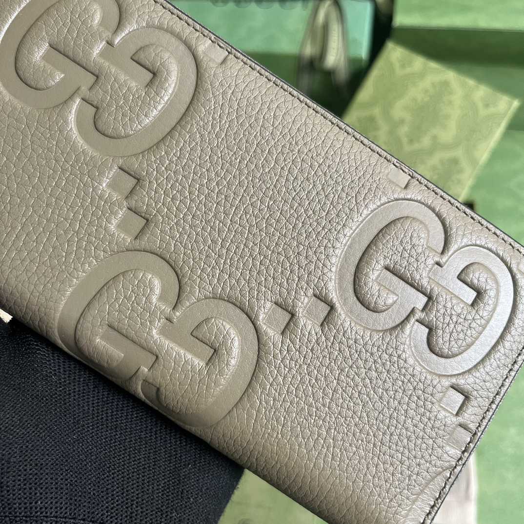 Gucci Jumbo GG Continental Wallet(19-10.5-2.5cm) - DesignerGu