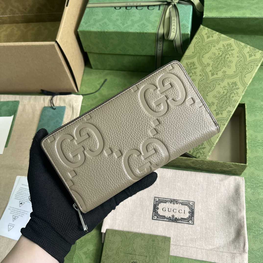 Gucci Jumbo GG Continental Wallet(19-10.5-2.5cm) - DesignerGu