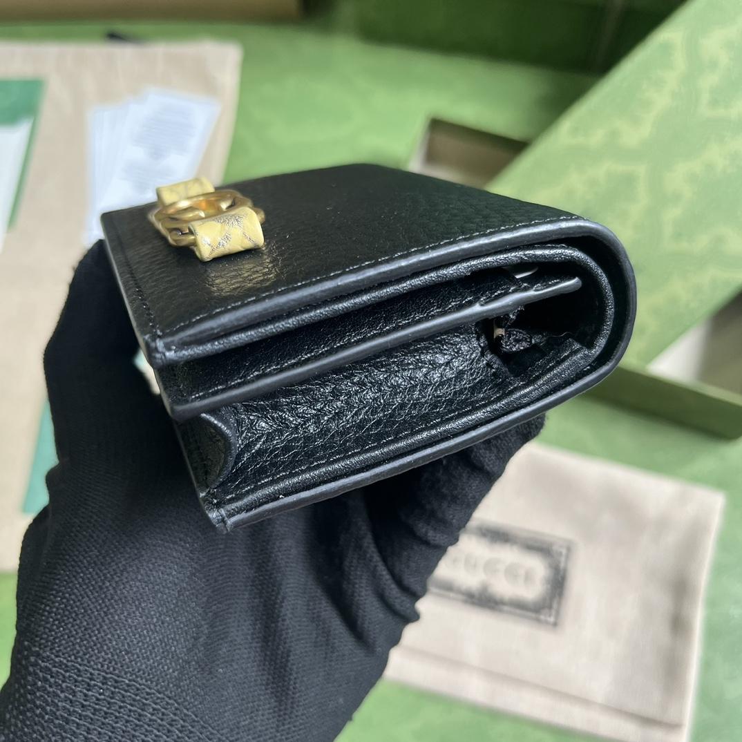 Gucci Wallet With Interlocking G Python Bow - DesignerGu