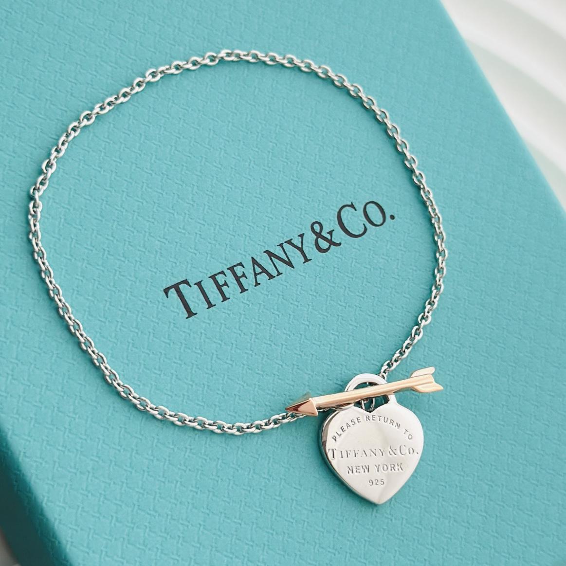 Tiffany&CO Lovestruck Heart Tag Bracelet - DesignerGu