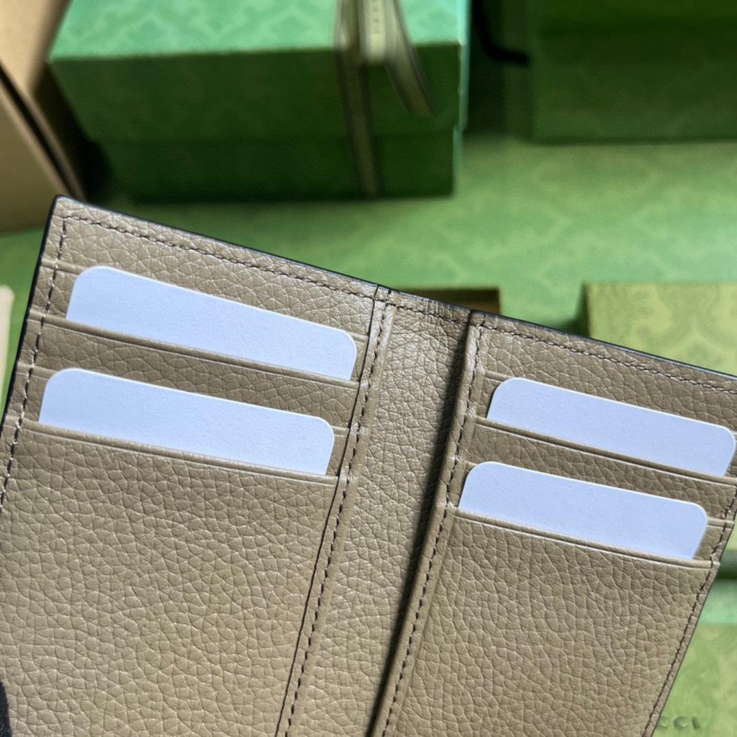 Gucci Jumbo GG Card Case - DesignerGu