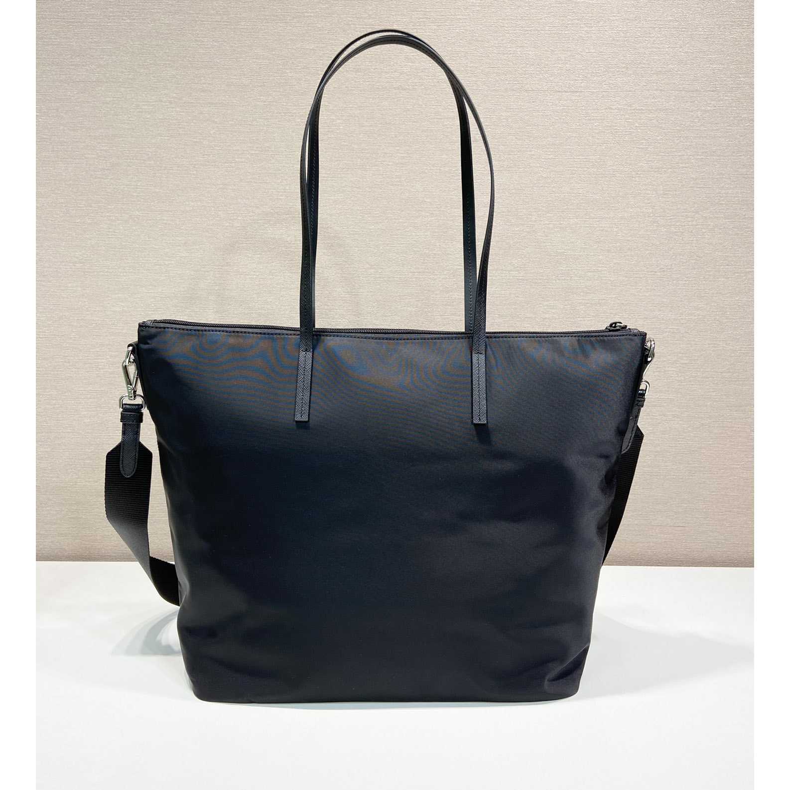 Prada Re-Nylon And Saffiano Leather Tote Bag - DesignerGu