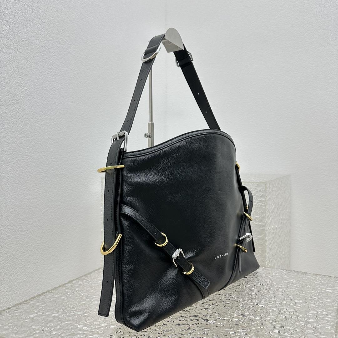 Givenchy Medium Voyou Bag In Leather(32-37-6.5cm) - DesignerGu