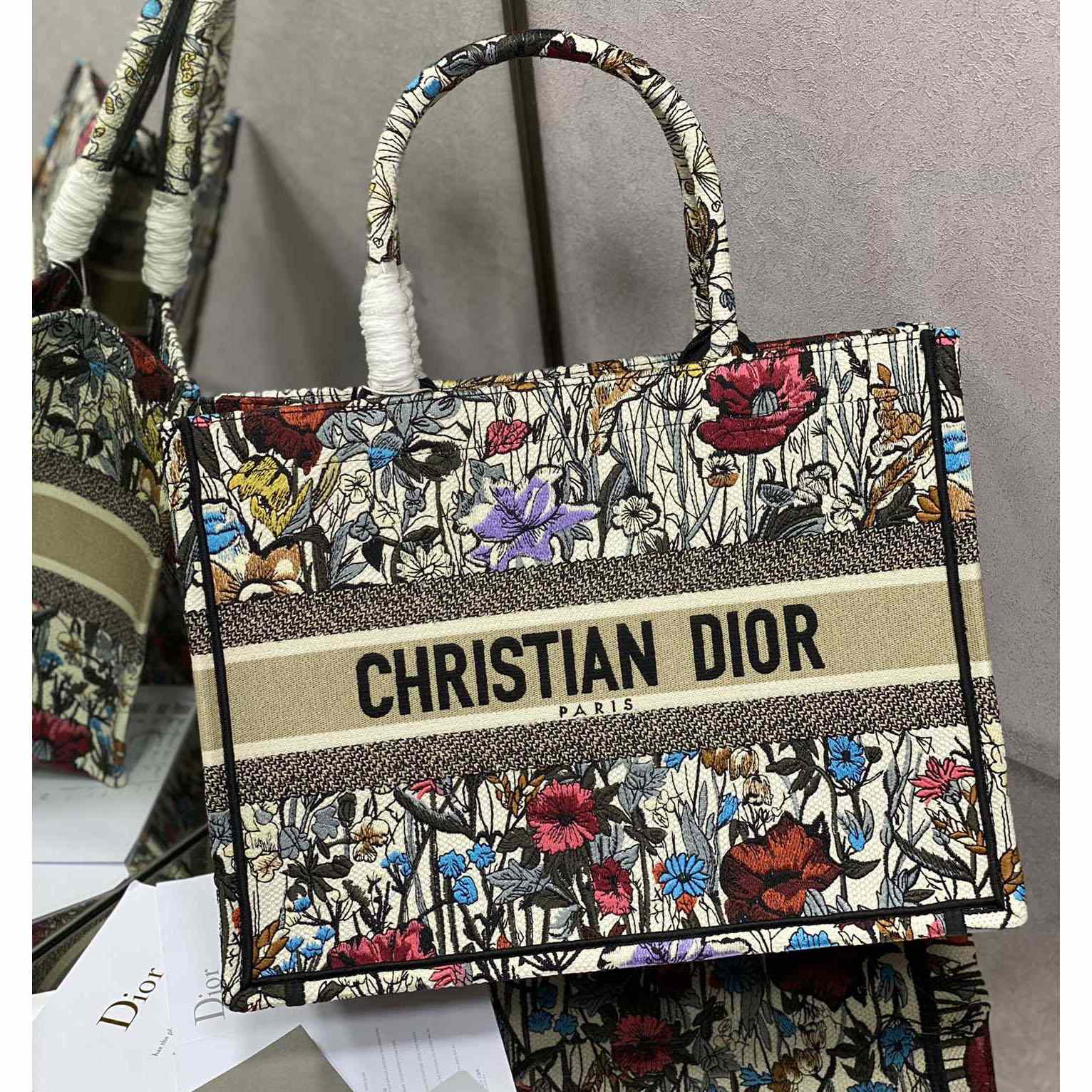 Dior Medium Dior Book Tote - DesignerGu