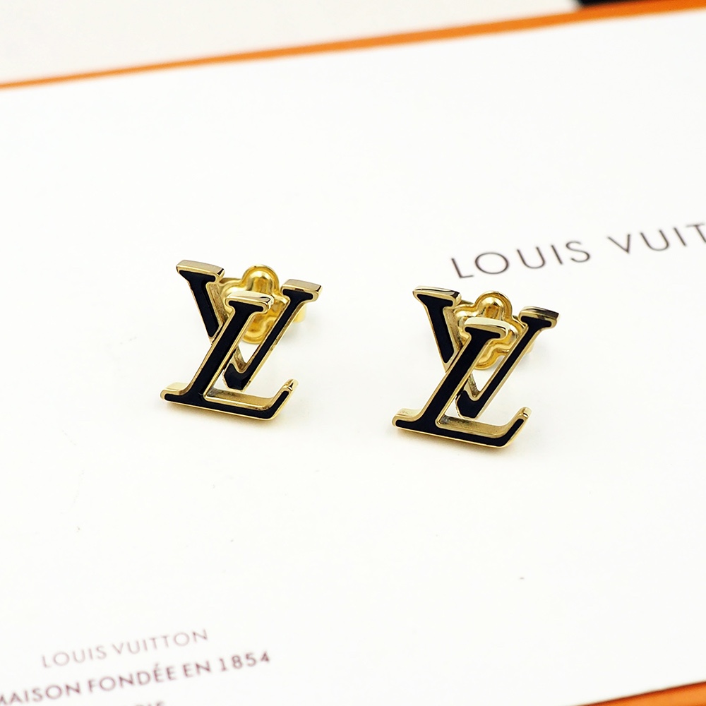 Louis Vuitton LV Iconic Enamel Earrings   M01135 - DesignerGu