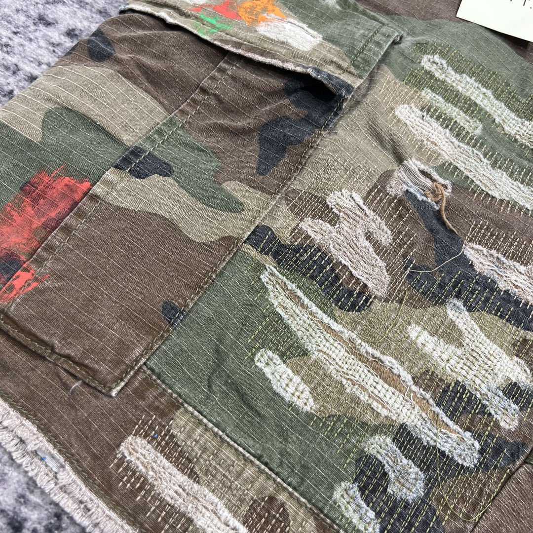 Gallery Dept G Patch Camo Cargo Shorts   629 - DesignerGu