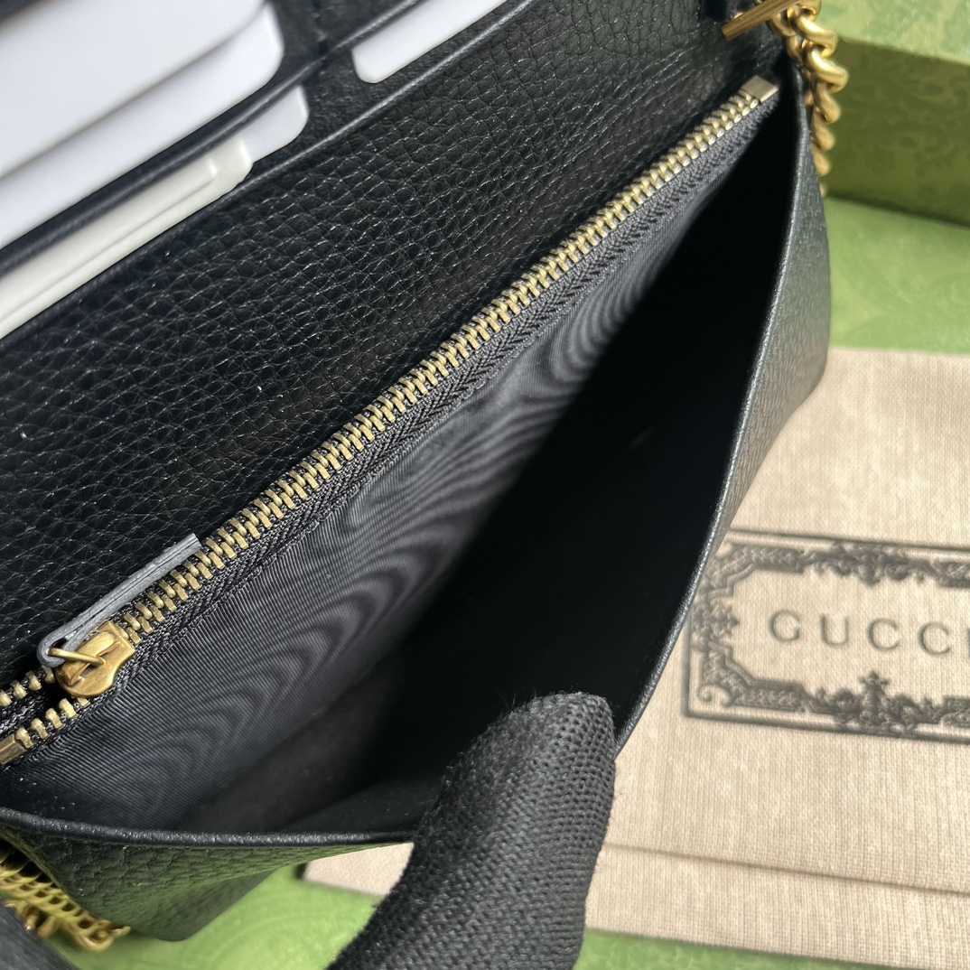 Gucci Chain Wallet With Interlocking G Python Bow(19-10-4cm) - DesignerGu