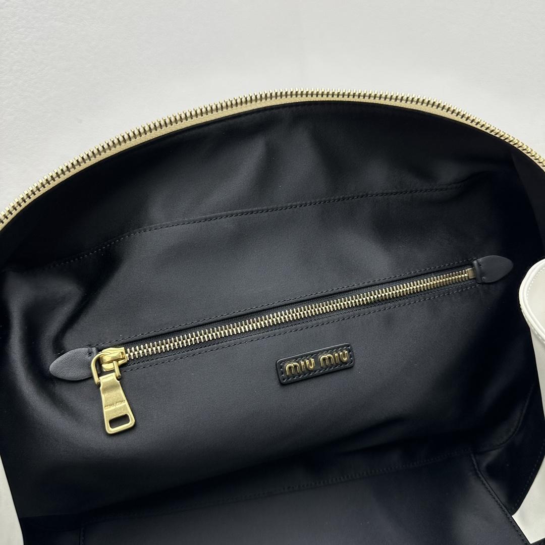 Miu Miu Leather Top-handle Bag - DesignerGu