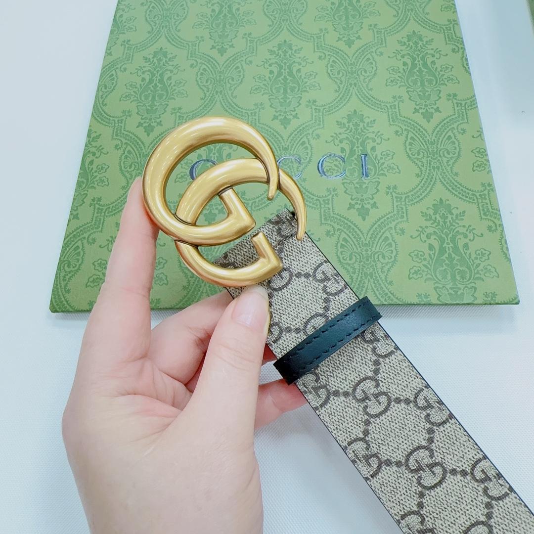 Gucci GG Marmont Reversible Belt - DesignerGu