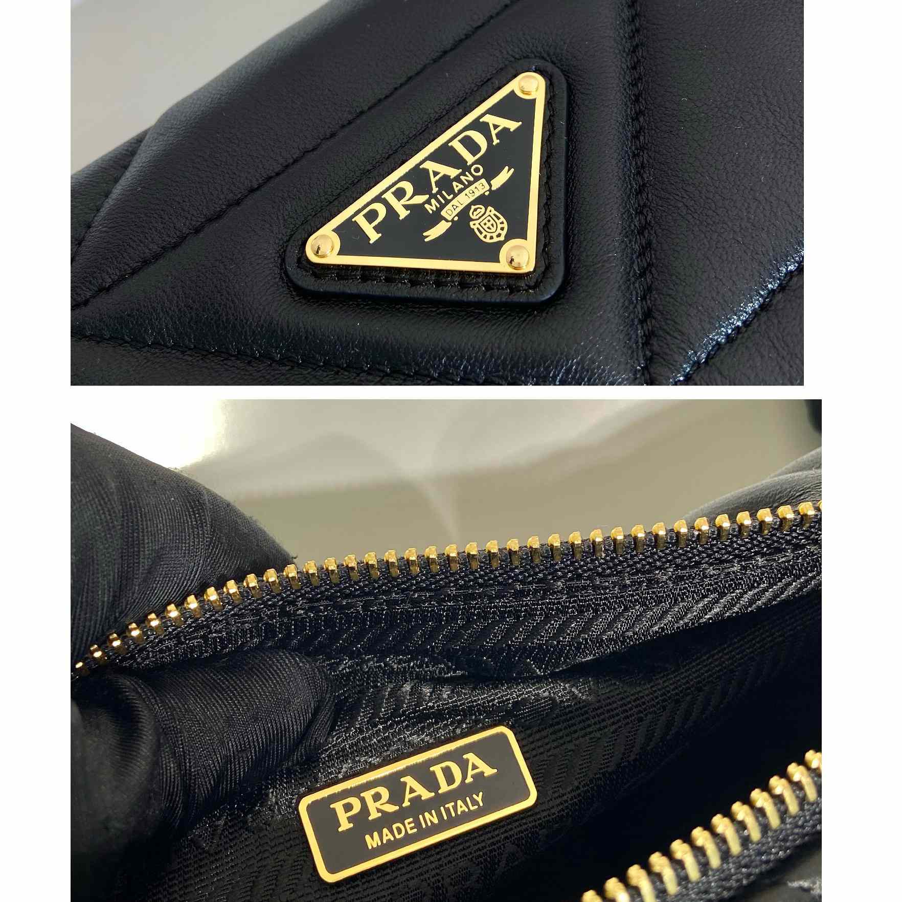 Prada Triangle Leather Bag(26-15-11cm) - DesignerGu