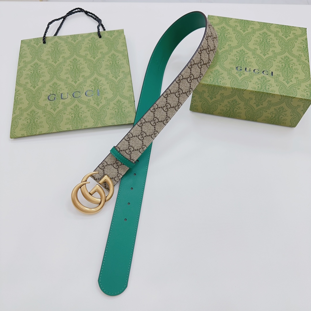 Gucci GG Marmont Reversible Belt - DesignerGu