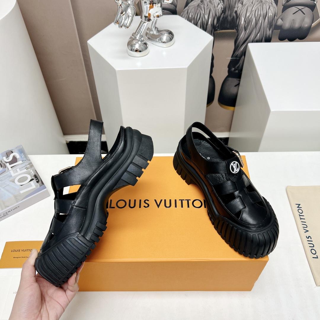 Louis Vuitton Archlight Flat Sandals - DesignerGu