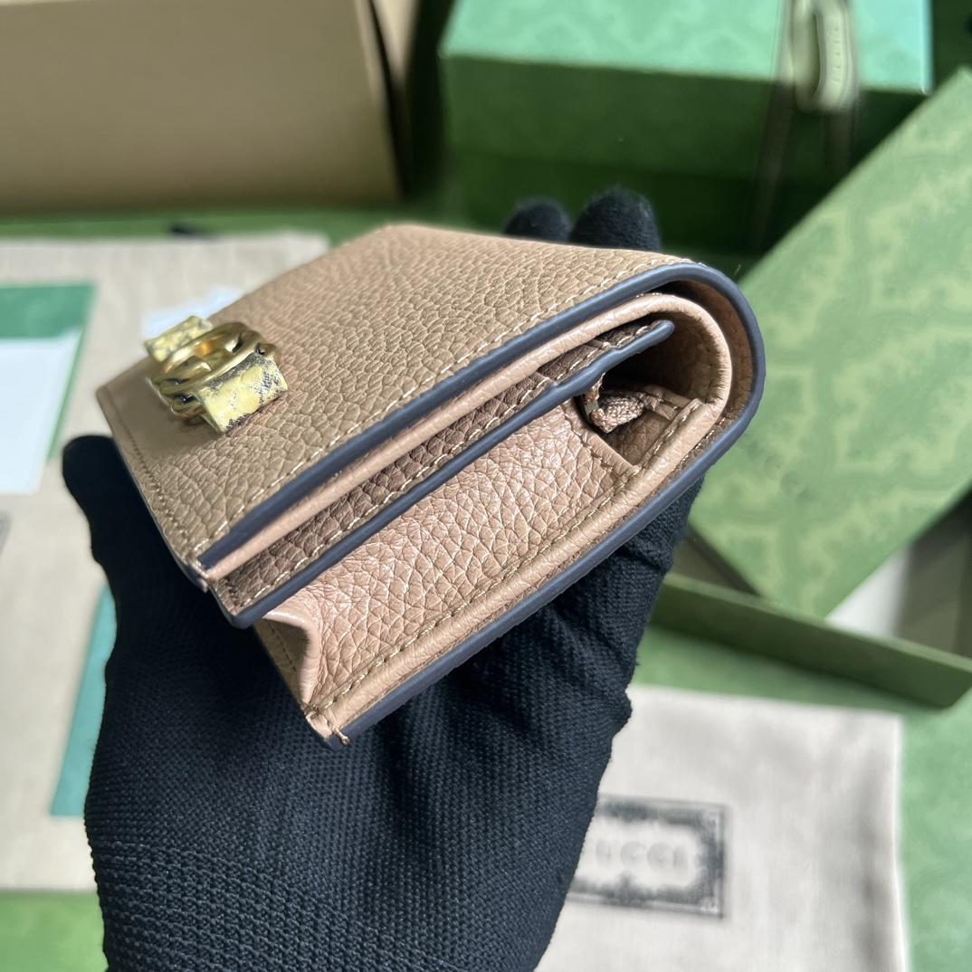 Gucci Wallet With Interlocking G Python Bow - DesignerGu