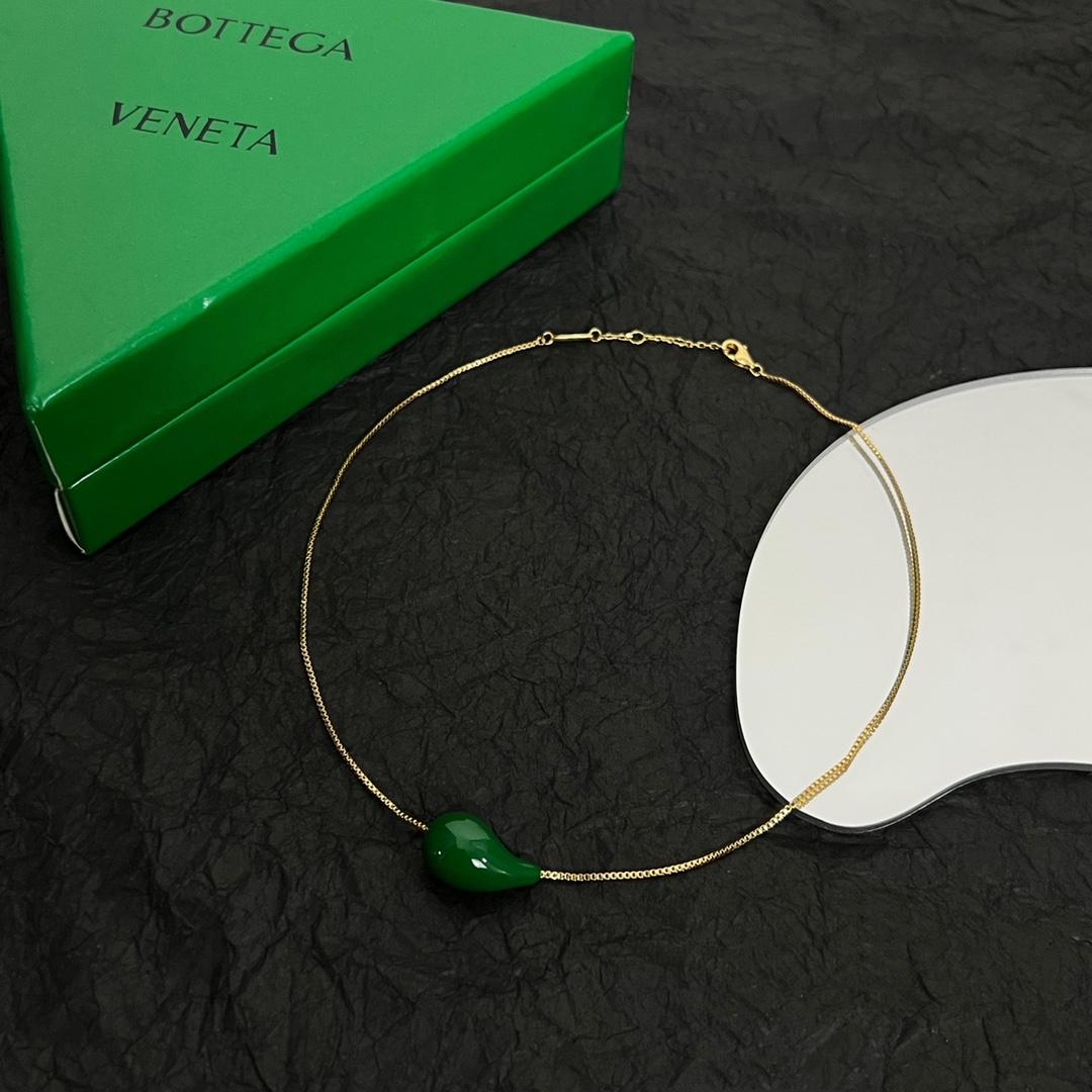 Bottega Veneta Drop Necklace - DesignerGu