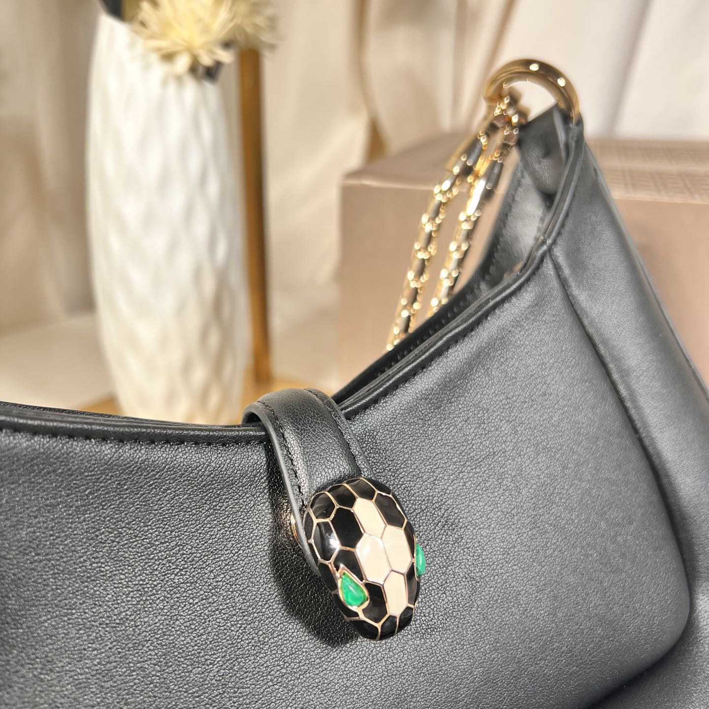 Bvlgari Serpenti Baia Shoulder Bag - DesignerGu