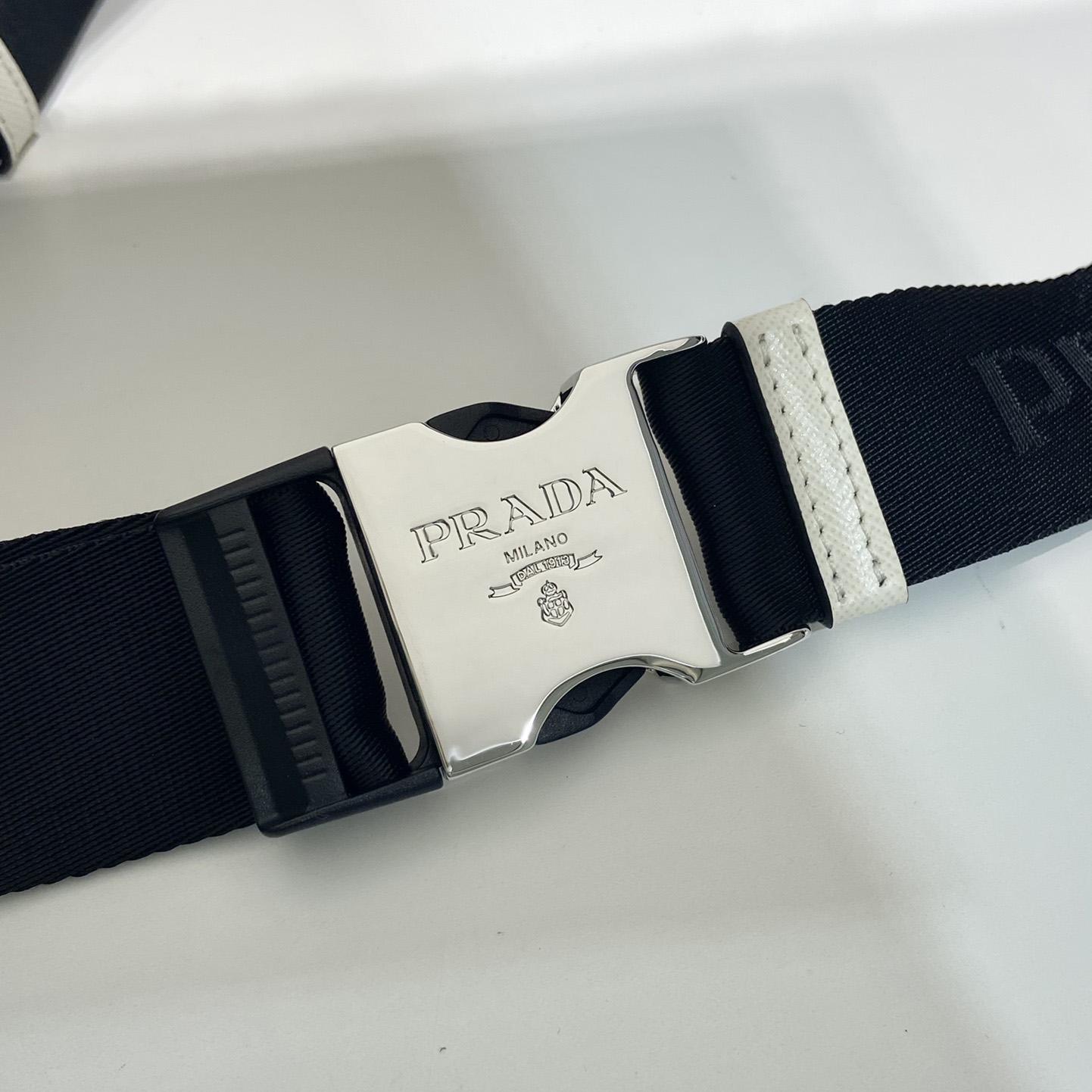 Prada Saffiano Leather Belt Bag - DesignerGu