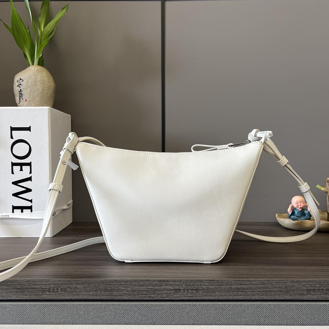 Loewe Mini Hammock Hobo Bag In Classic Calfskin - DesignerGu