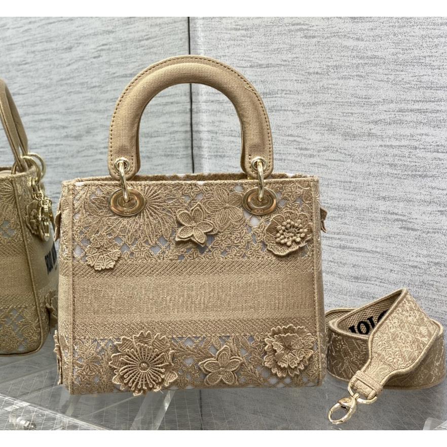 Dior Medium Lady D-lite Bag - DesignerGu