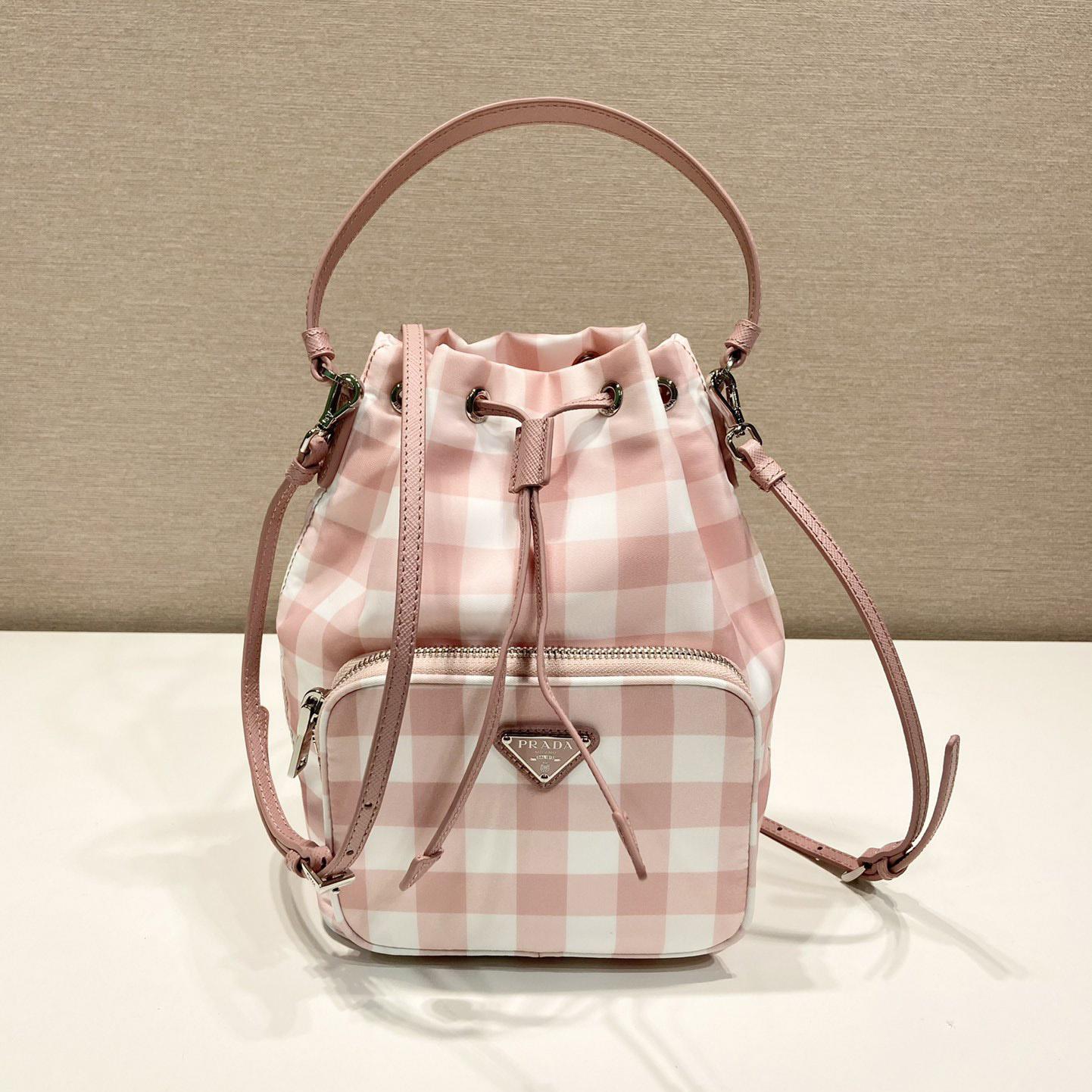 Prada Duet printed Re-Nylon bag - DesignerGu