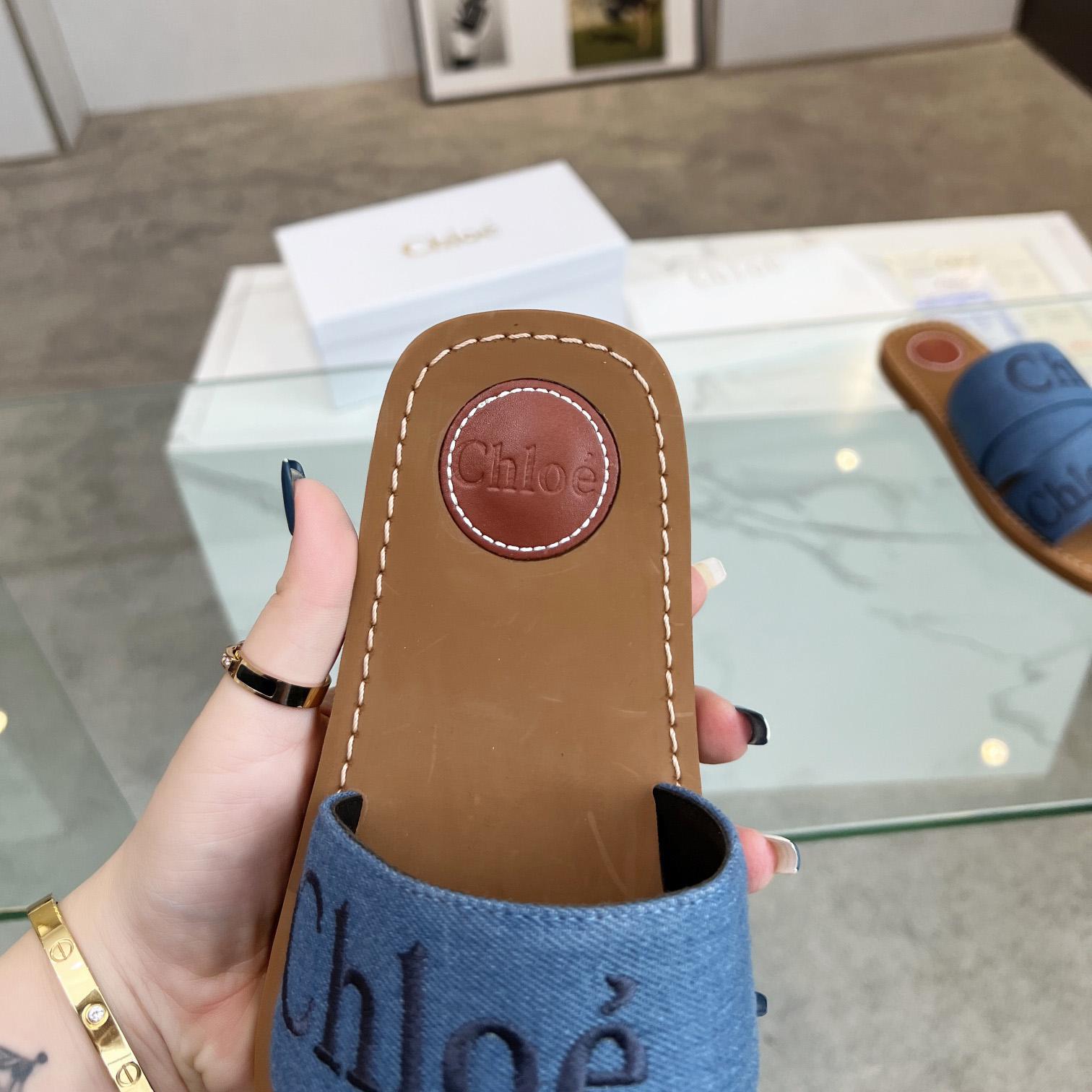 Chloe Woody Flat Mule - DesignerGu