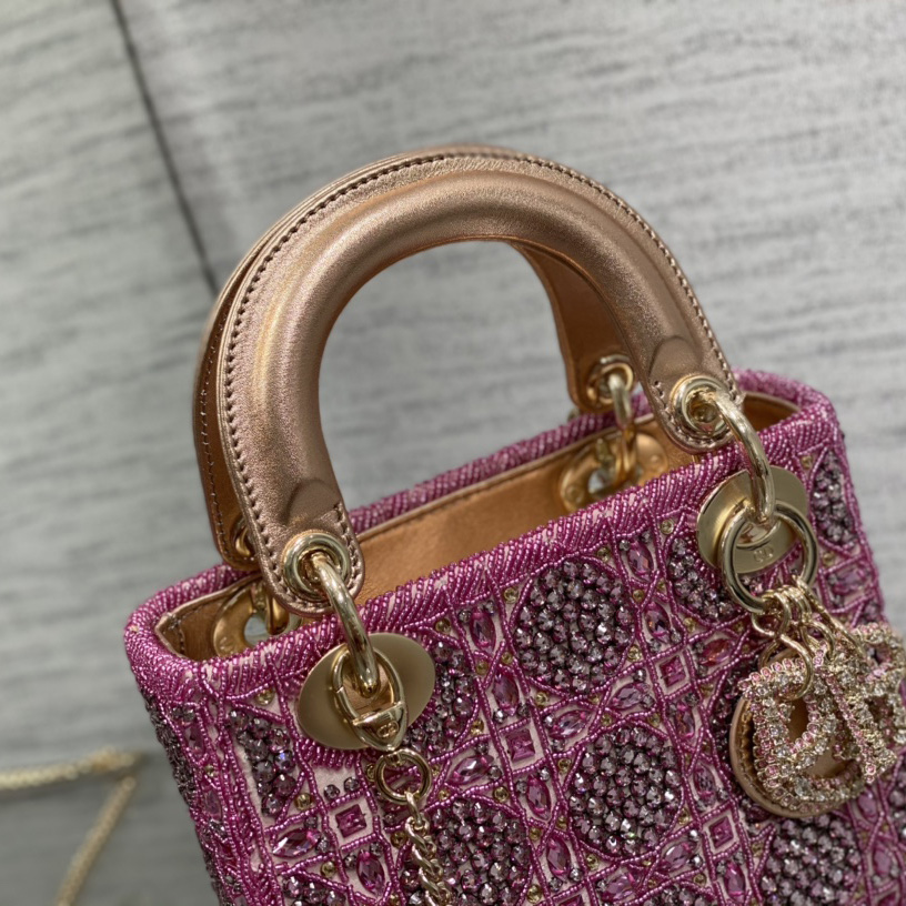 Dior Mini Lady Dior Bag - DesignerGu