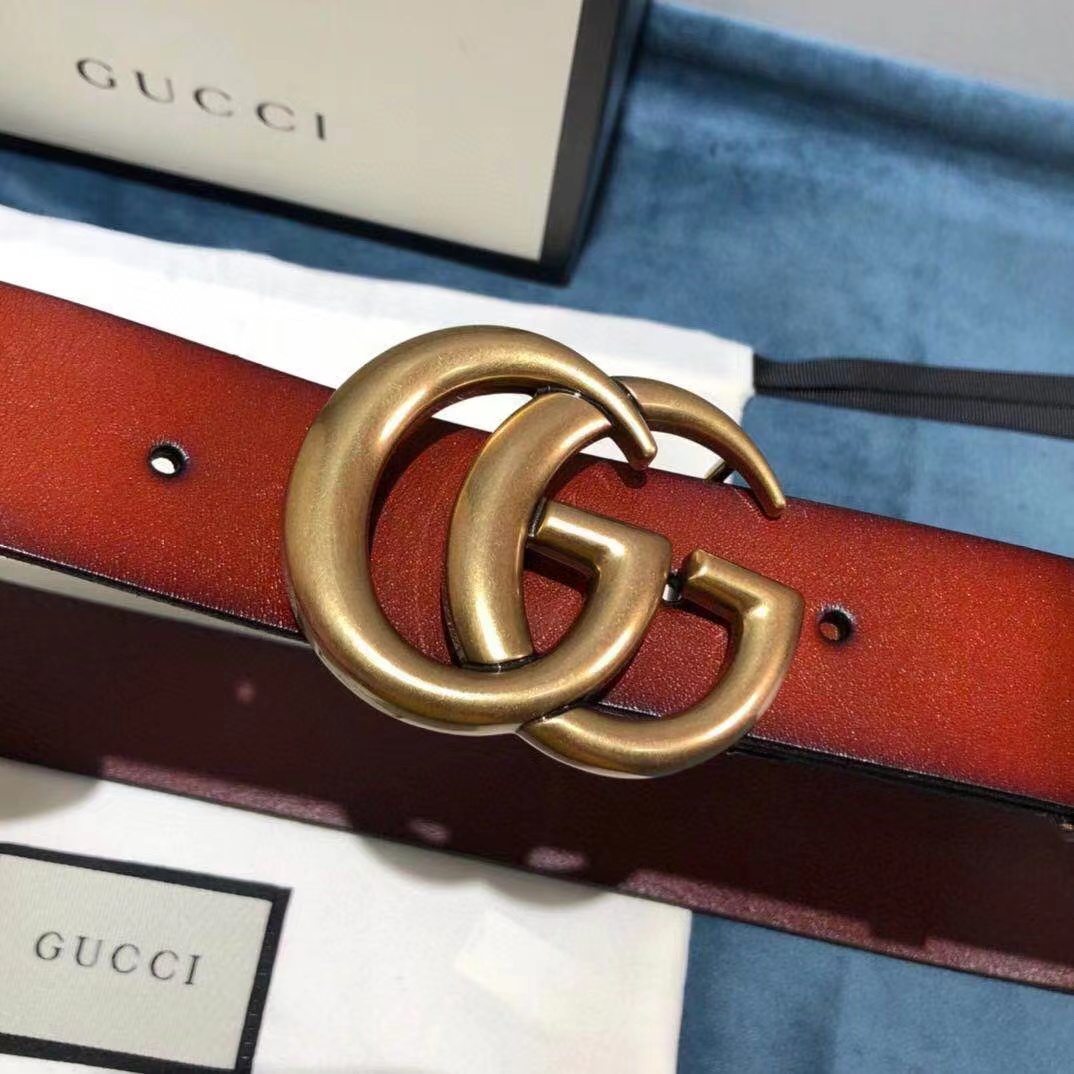 Gucci Leather Belt - DesignerGu