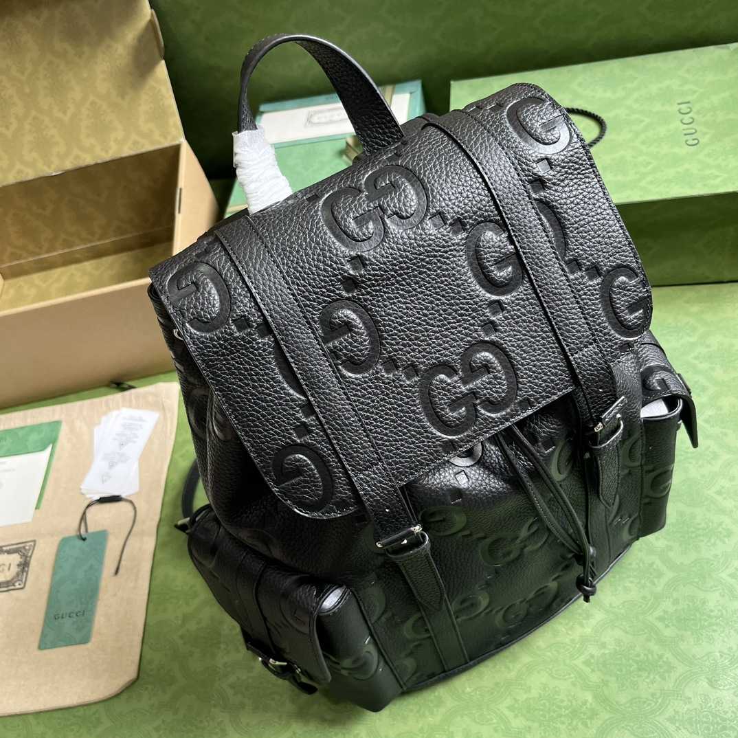 Gucci Jumbo GG Backpack(34-41-12cm) - DesignerGu